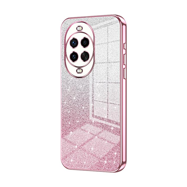 For Huawei nova 14 Pro Gradient Glitter Powder Electroplated Phone Case