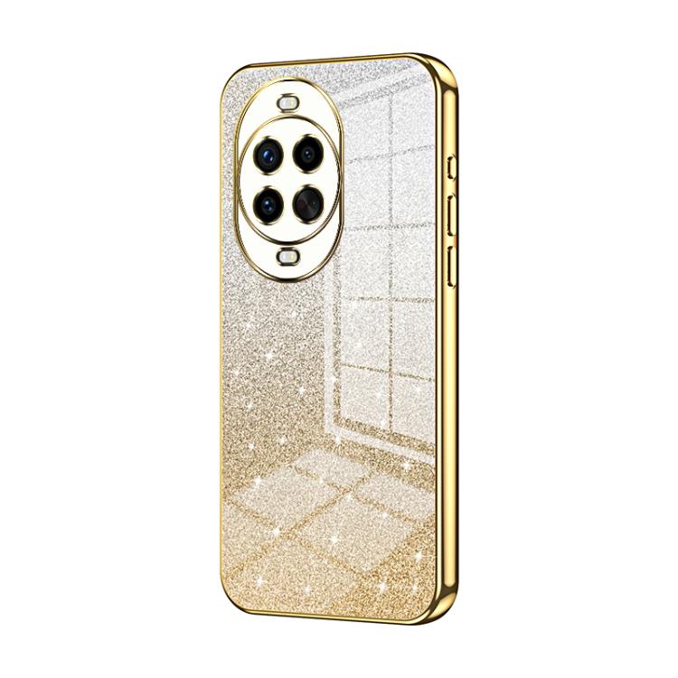 For Huawei nova 14 Pro Gradient Glitter Powder Electroplated Phone Case