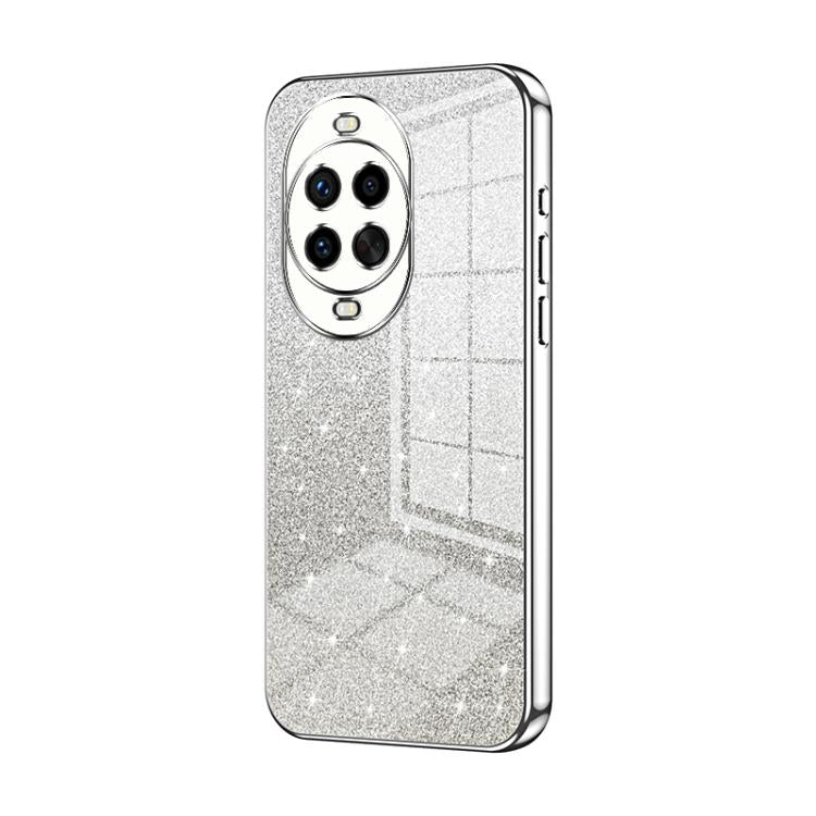 For Huawei nova 14 Pro Gradient Glitter Powder Electroplated Phone Case
