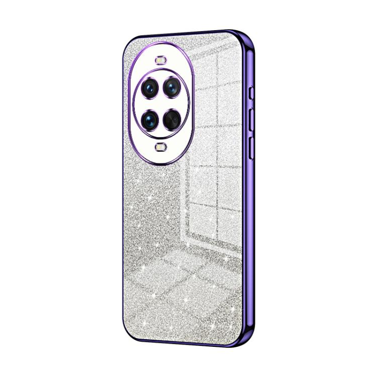 For Huawei nova 14 Ultra Gradient Glitter Powder Electroplated Phone Case