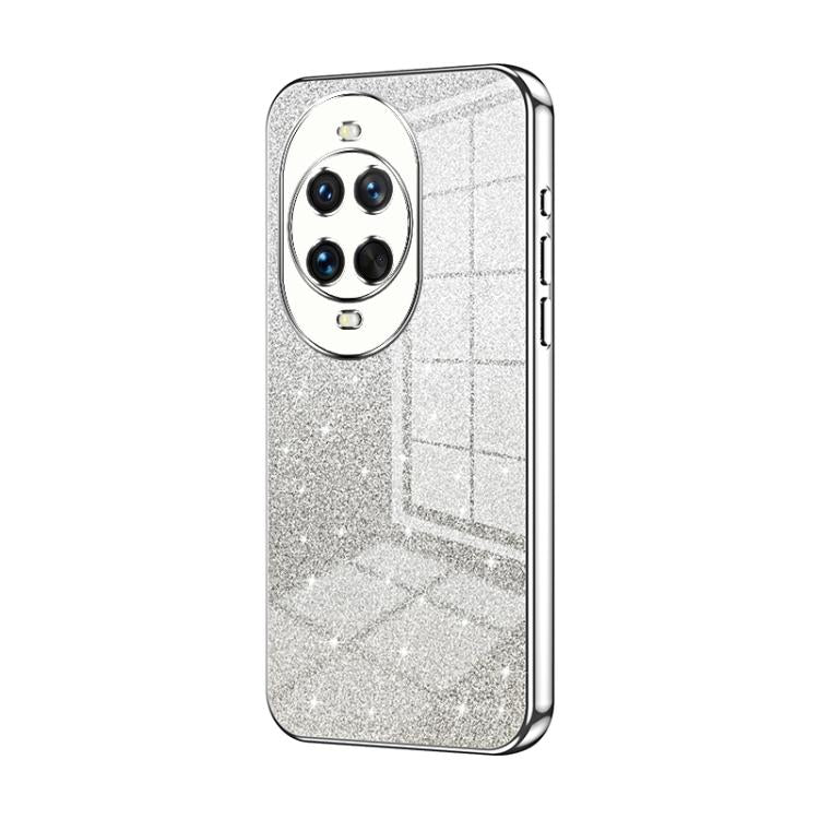 For Huawei nova 14 Ultra Gradient Glitter Powder Electroplated Phone Case