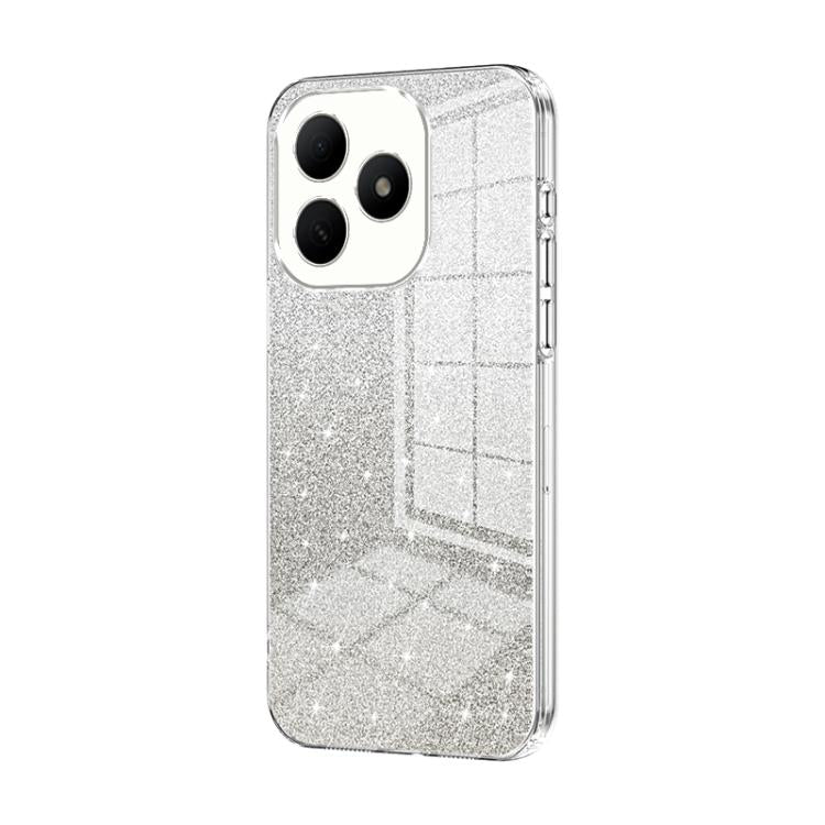 For Huawei Hi Enjoy 80s Gradient Glitter Powder Electroplated Phone Case
