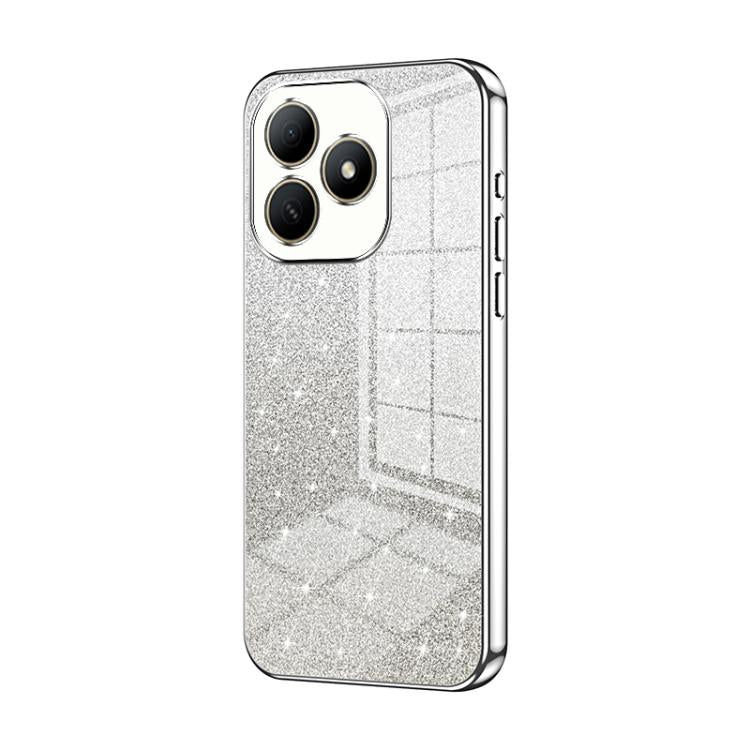 For Huawei Hi Enjoy 80s Gradient Glitter Powder Electroplated Phone Case