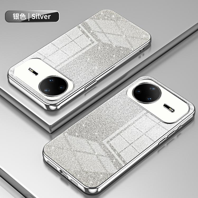For Huawei nova 15 Pro Gradient Glitter Powder Electroplated Phone Case