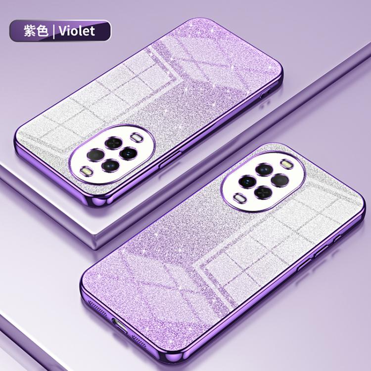 For Huawei nova 15 Gradient Glitter Powder Electroplated Phone Case