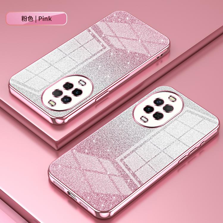 For Huawei nova 15 Gradient Glitter Powder Electroplated Phone Case