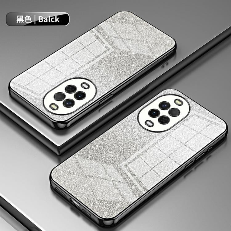 For Huawei nova 15 Gradient Glitter Powder Electroplated Phone Case