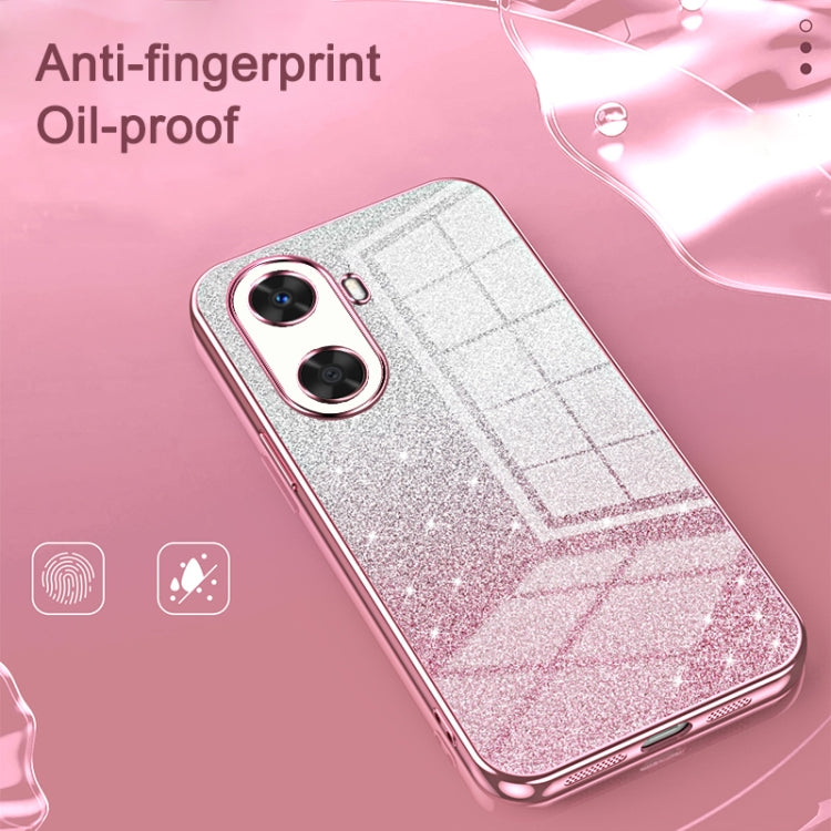 For Huawei nova 14 Gradient Glitter Powder Electroplated Phone Case