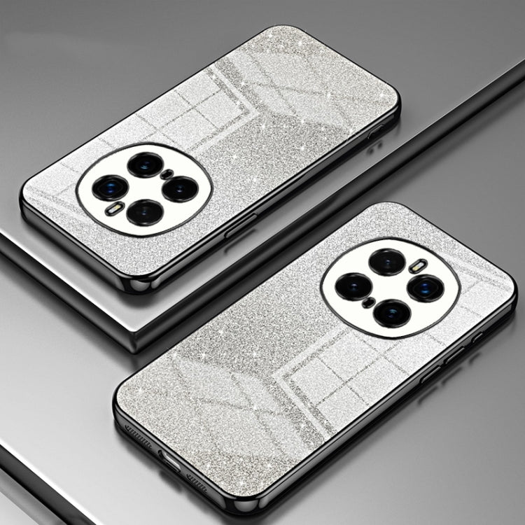 For Honor Magic7 Pro Gradient Glitter Powder Electroplated Phone Case