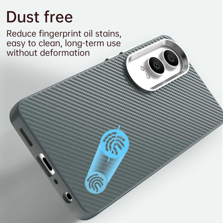 For OnePlus Nord CE4 Lite 5G Carbon Fiber Series IMD Phone Case
