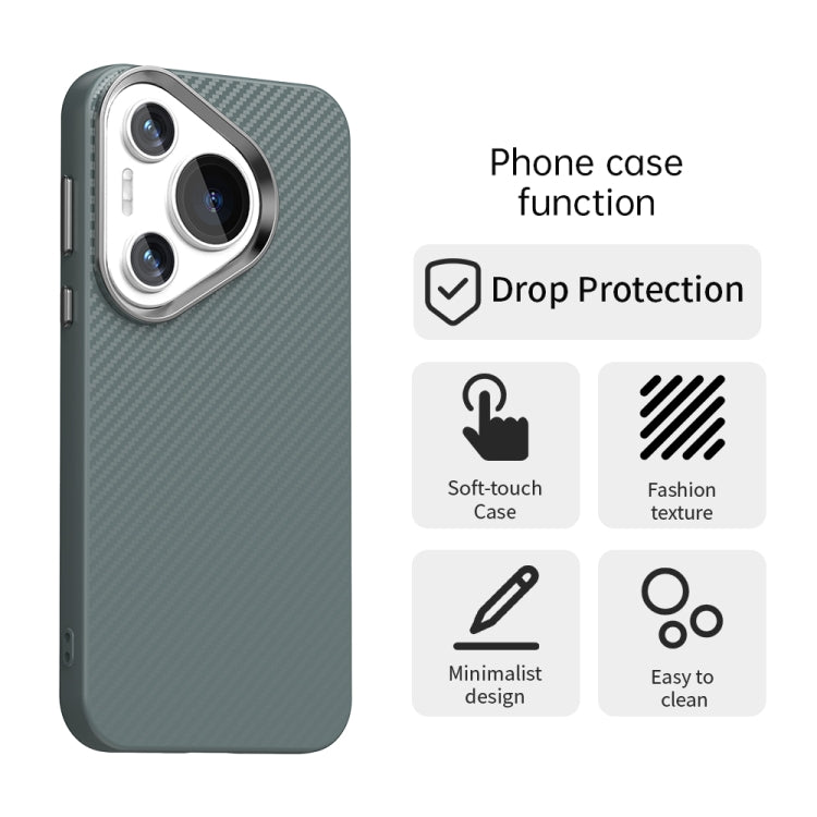 For Huawei Pura 70 Carbon Fiber Series IMD Phone Case