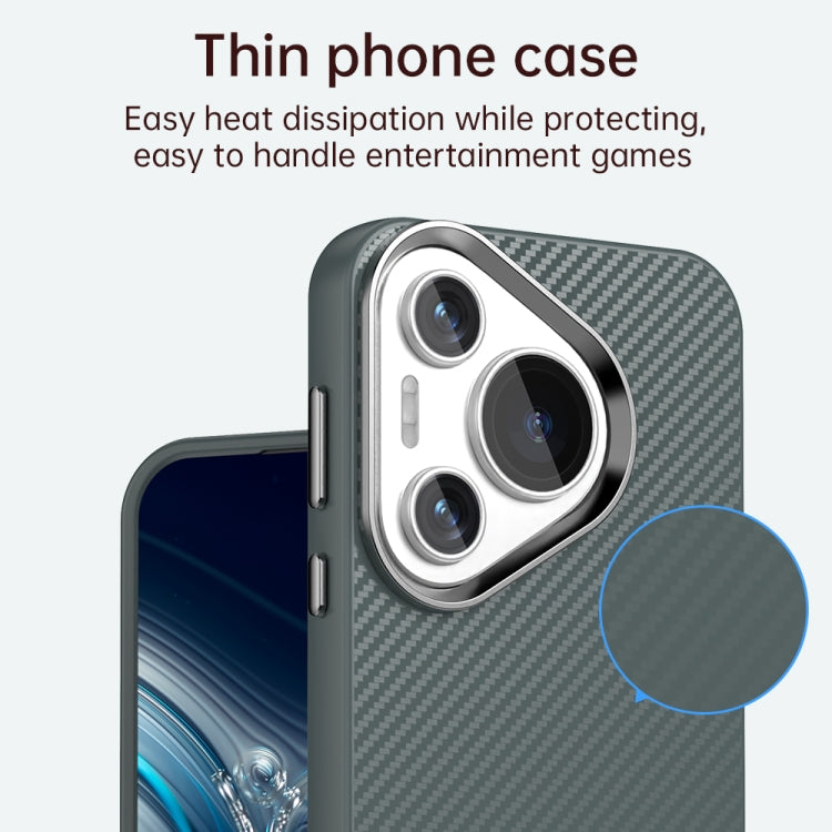 For Huawei Pura 70 Carbon Fiber Series IMD Phone Case