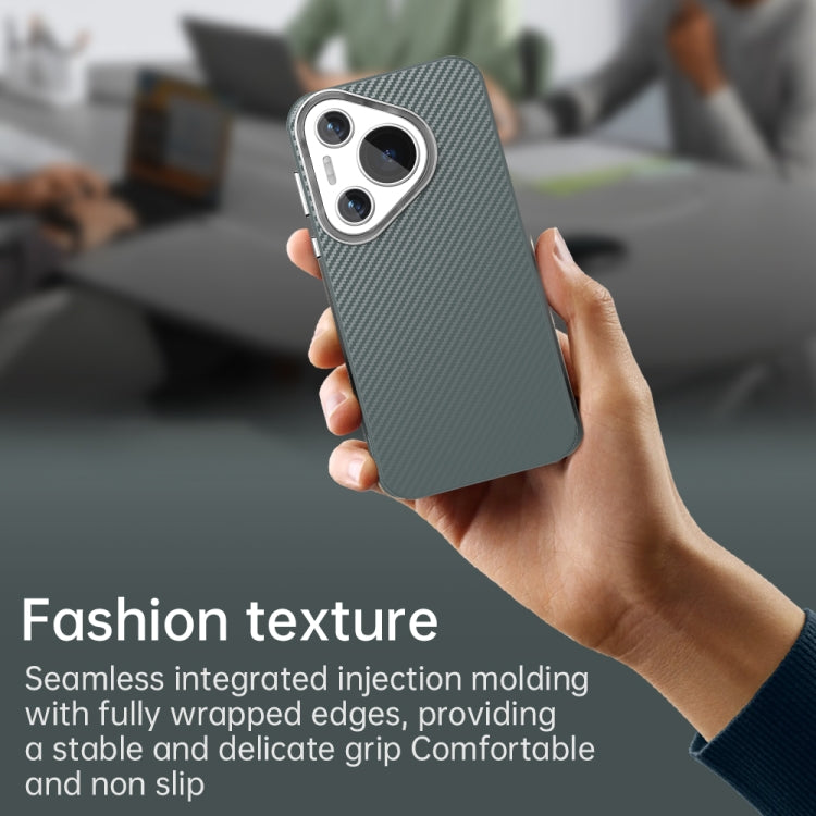 For Huawei Pura 70 Carbon Fiber Series IMD Phone Case