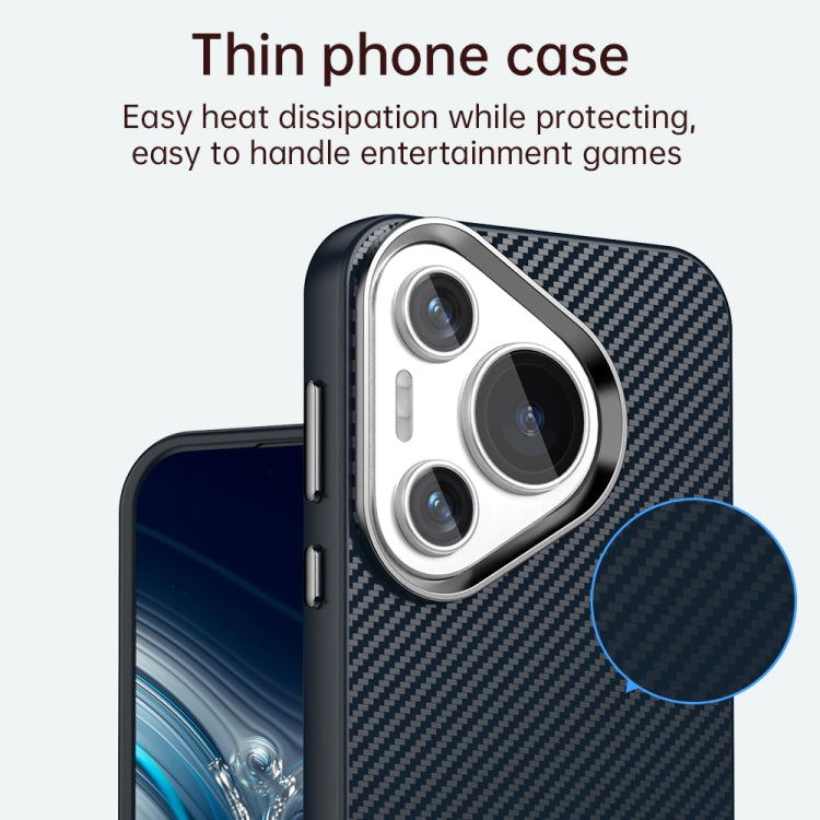 For Huawei Pura 70 Carbon Fiber Series IMD Phone Case