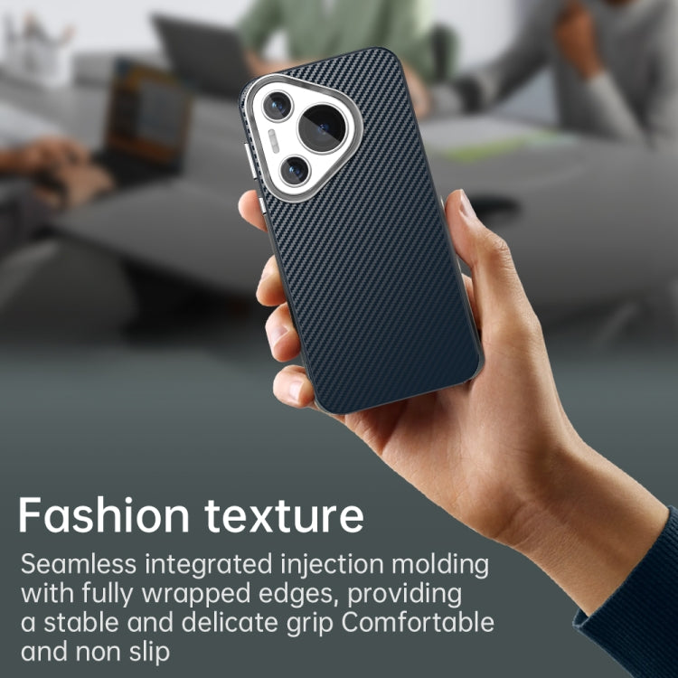 For Huawei Pura 70 Carbon Fiber Series IMD Phone Case