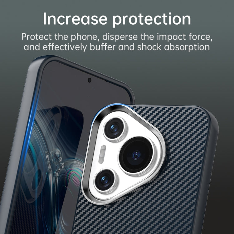 For Huawei Pura 70 Carbon Fiber Series IMD Phone Case