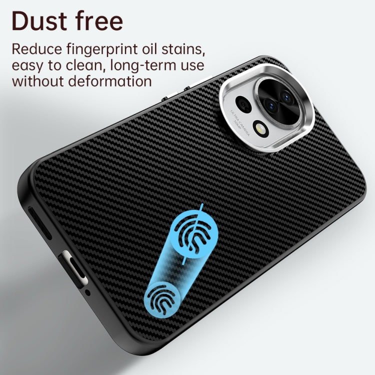 For Huawei nova 12 Carbon Fiber Series IMD Phone Case