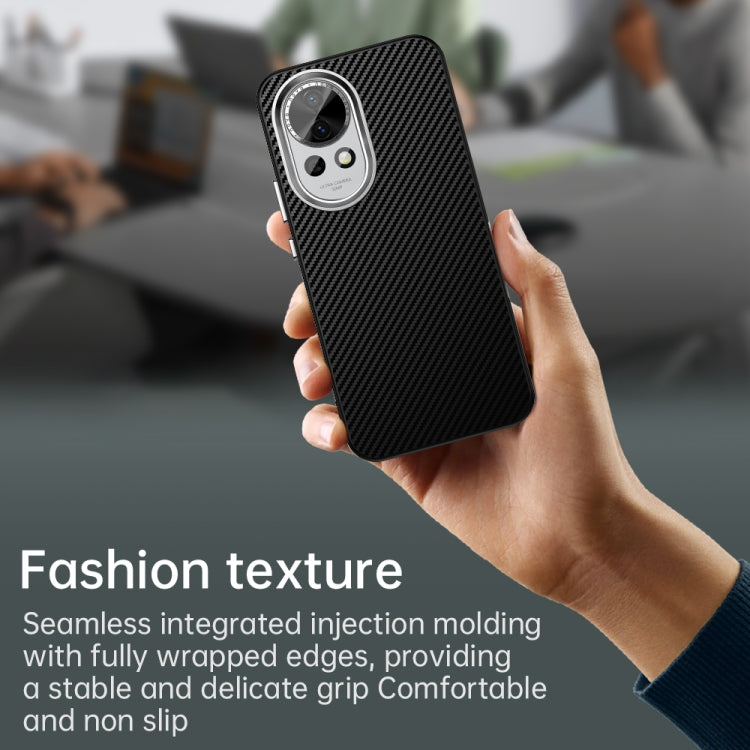 For Huawei nova 12 Carbon Fiber Series IMD Phone Case