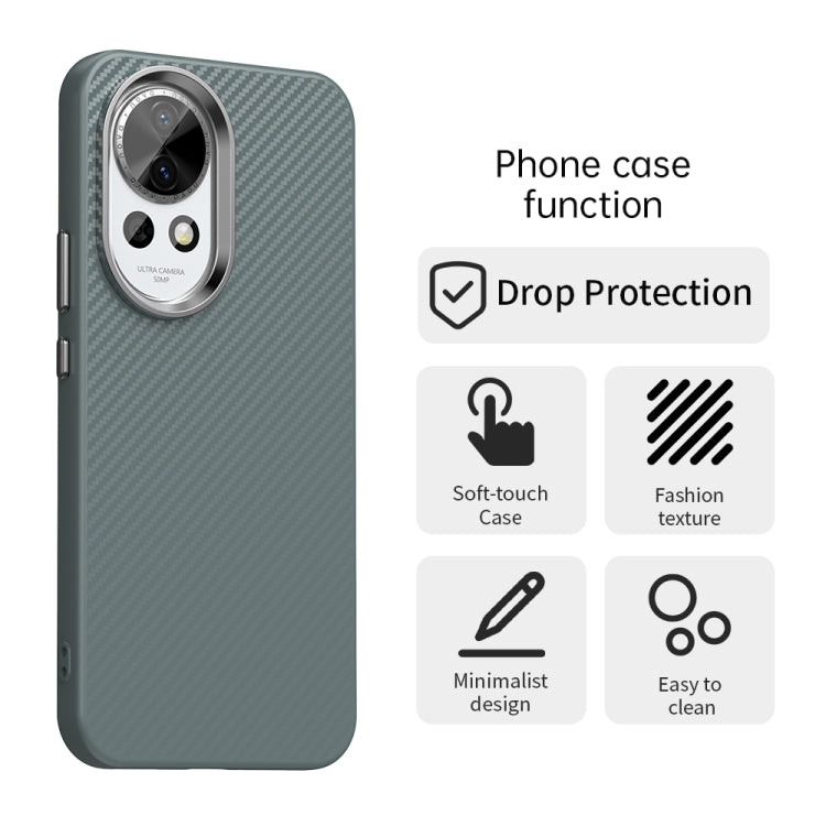 For Huawei nova 12 Carbon Fiber Series IMD Phone Case