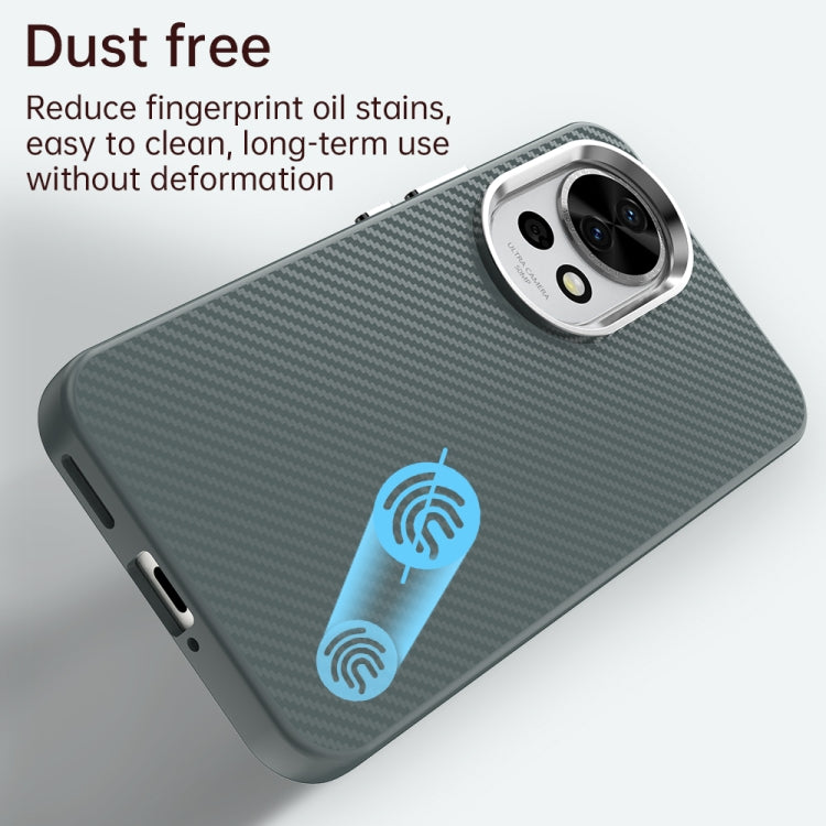 For Huawei nova 12 Carbon Fiber Series IMD Phone Case