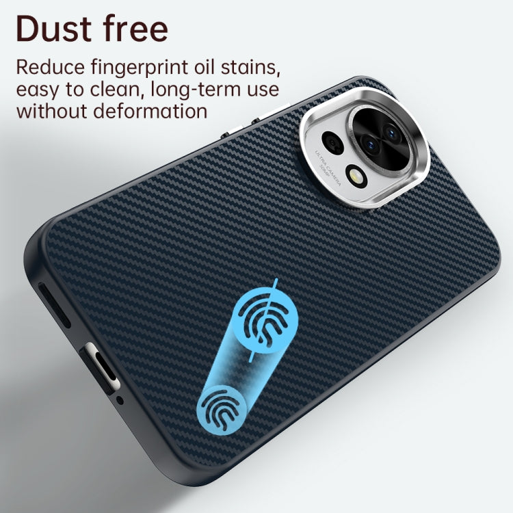 For Huawei nova 12 Carbon Fiber Series IMD Phone Case