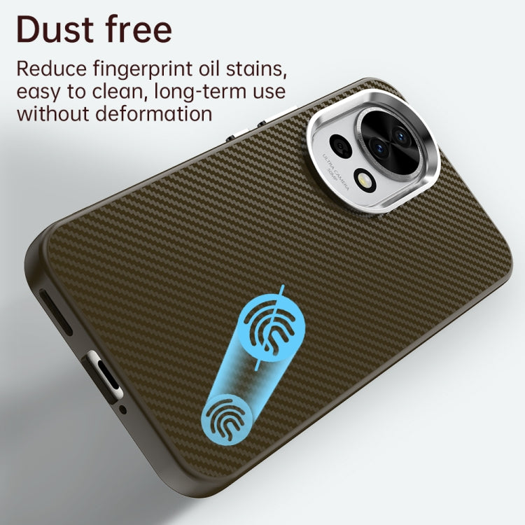 For Huawei nova 12 Carbon Fiber Series IMD Phone Case