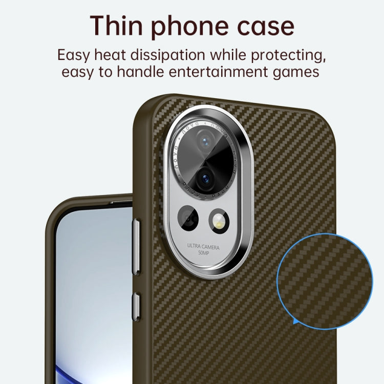 For Huawei nova 12 Carbon Fiber Series IMD Phone Case