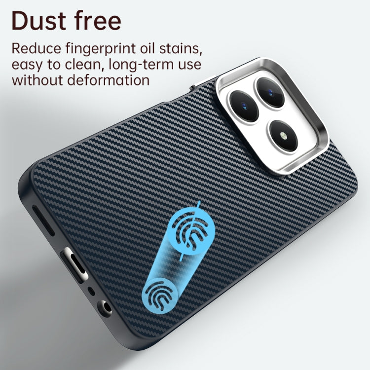 For Realme C63 4G Carbon Fiber Series IMD Phone Case