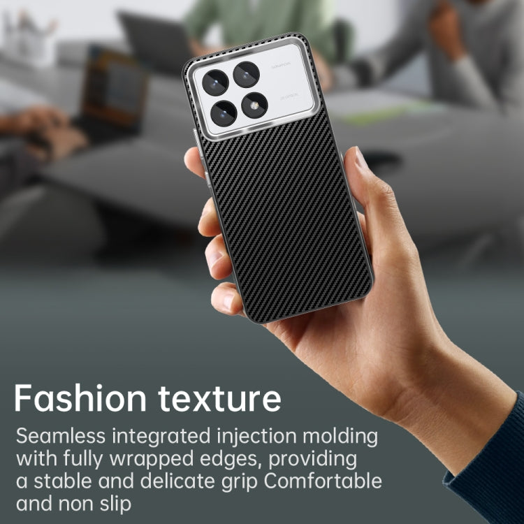 For Redmi K70 Carbon Fiber Series IMD Phone Case