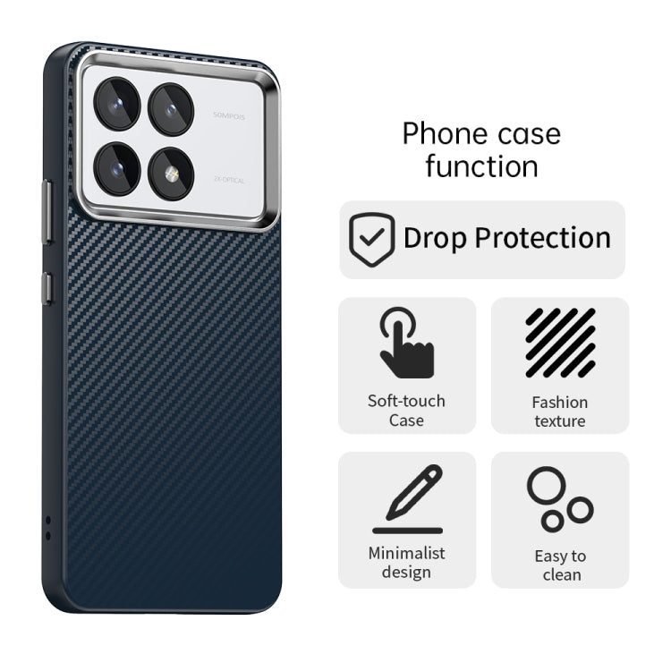 For Redmi K70 Carbon Fiber Series IMD Phone Case