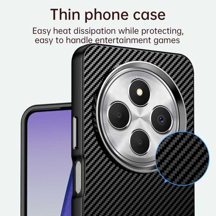 For Redmi 14R Carbon Fiber Series IMD Phone Case