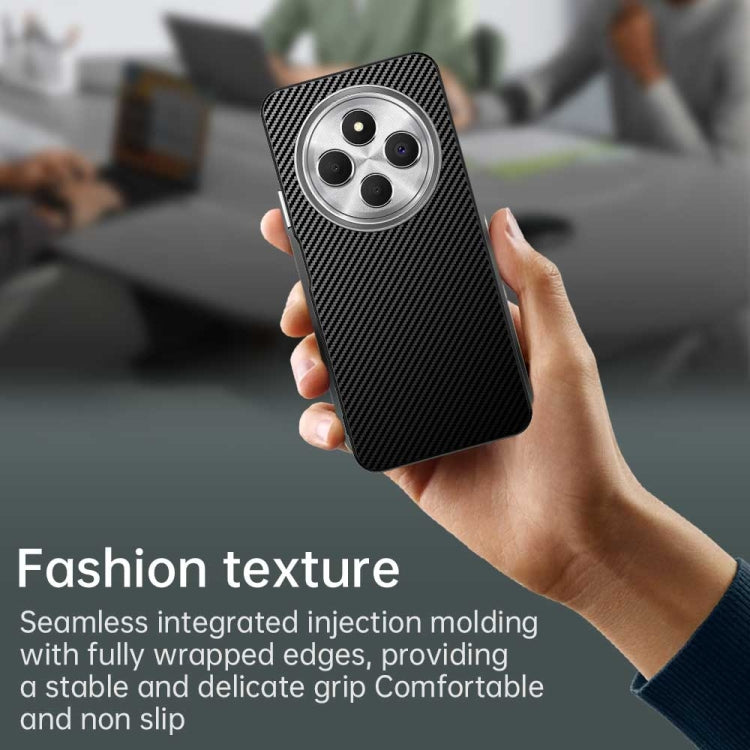 For Redmi 14R Carbon Fiber Series IMD Phone Case