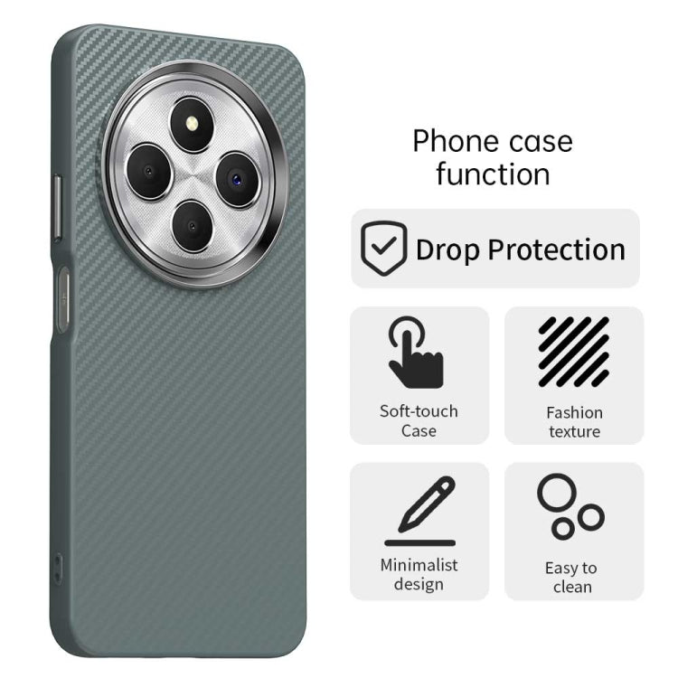 For Redmi 14R Carbon Fiber Series IMD Phone Case