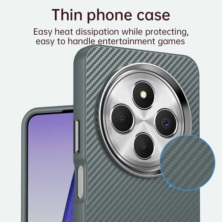 For Redmi 14R Carbon Fiber Series IMD Phone Case