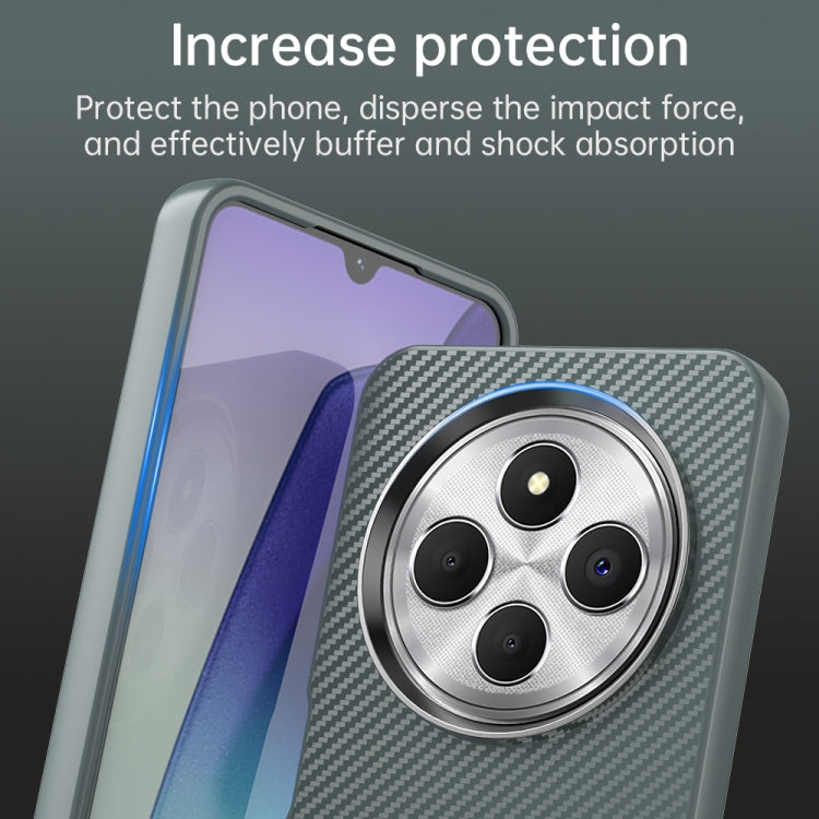 For Redmi 14R Carbon Fiber Series IMD Phone Case