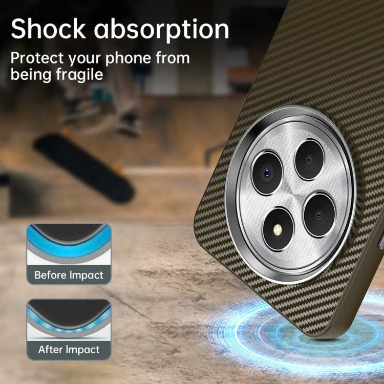 For Redmi 14R Carbon Fiber Series IMD Phone Case