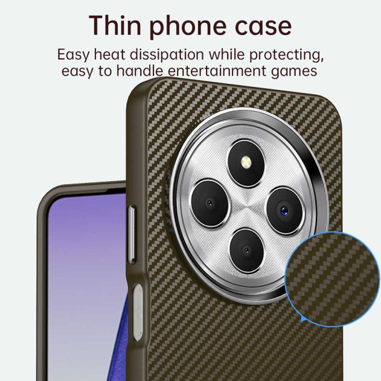 For Redmi 14R Carbon Fiber Series IMD Phone Case