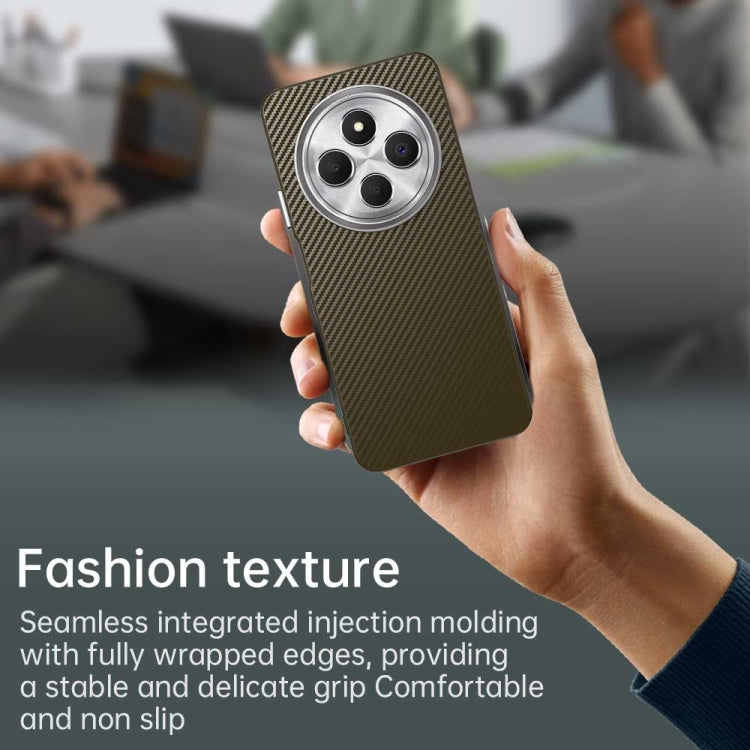For Redmi 14R Carbon Fiber Series IMD Phone Case