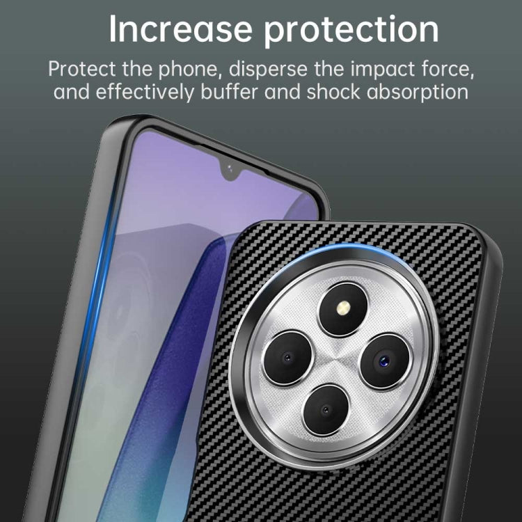 For Redmi 14C Carbon Fiber Series IMD Phone Case