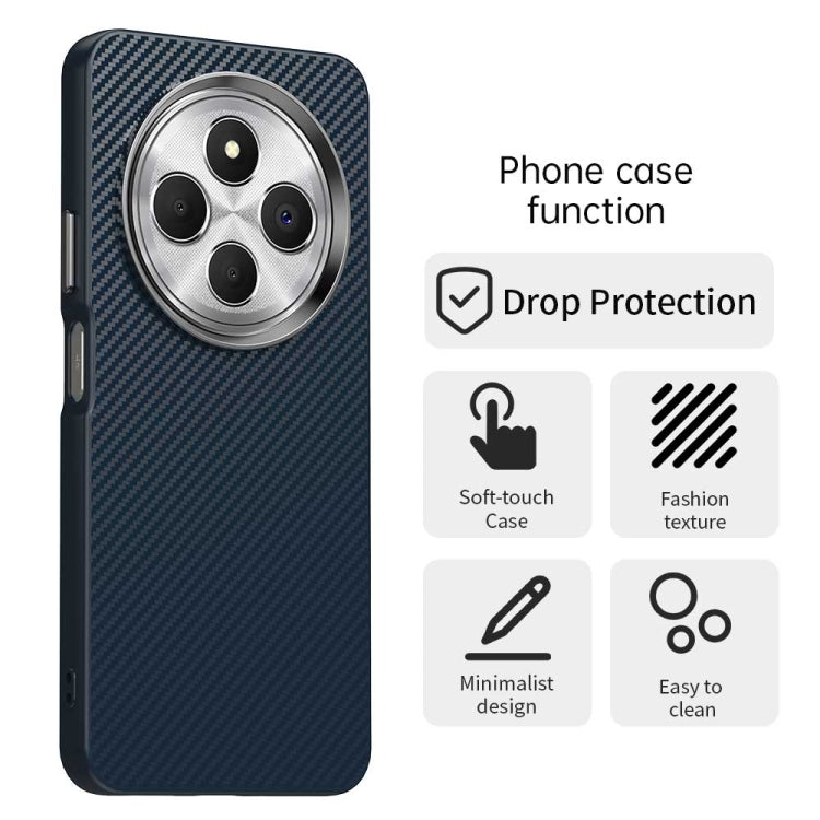 For Redmi 14C Carbon Fiber Series IMD Phone Case