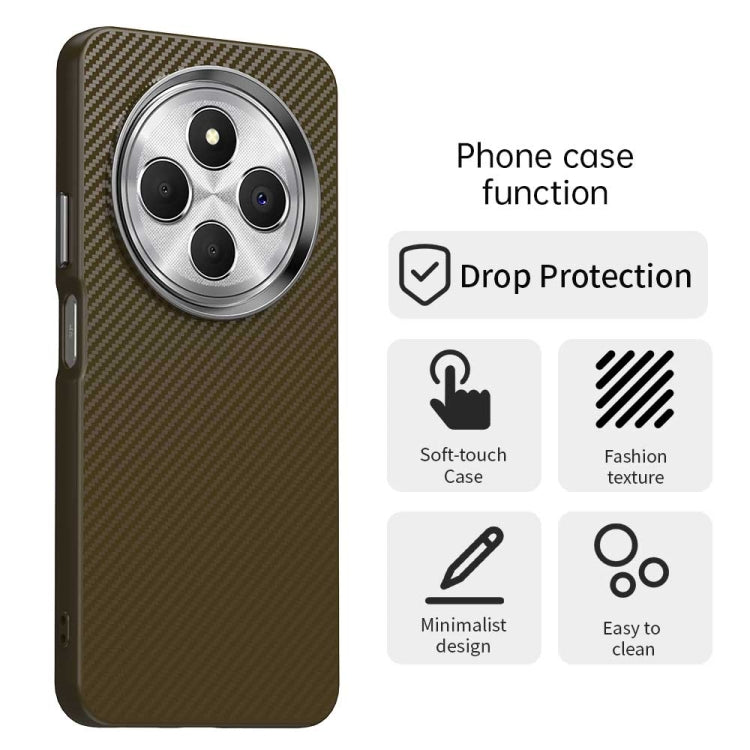 For Redmi 14C Carbon Fiber Series IMD Phone Case