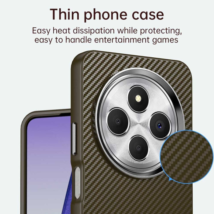 For Redmi 14C Carbon Fiber Series IMD Phone Case