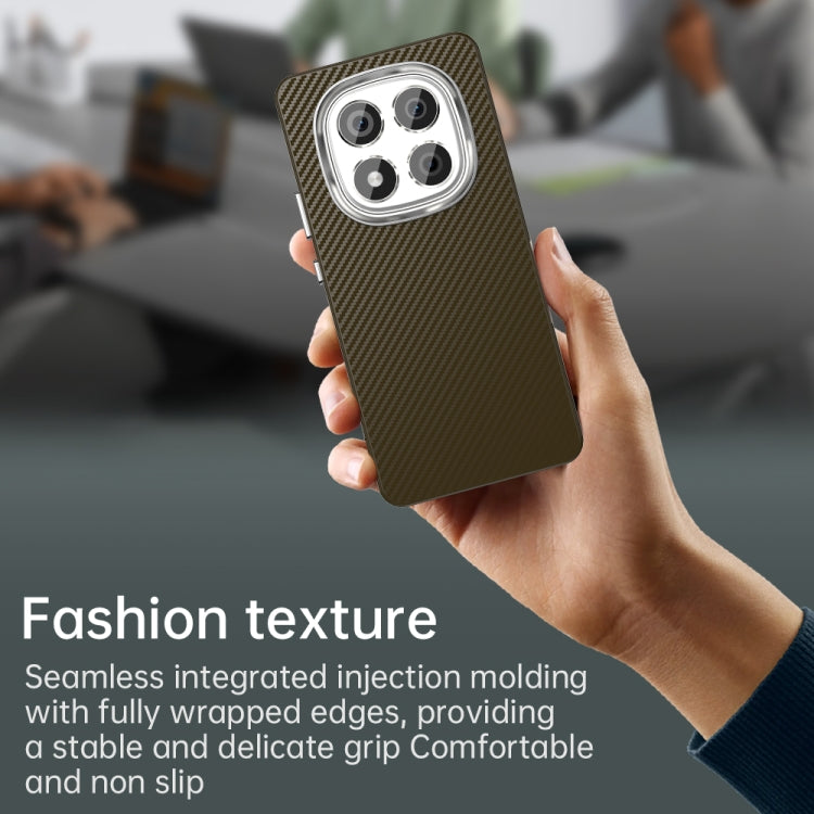 For Redmi Note 14 Pro 5G Carbon Fiber Series IMD Phone Case