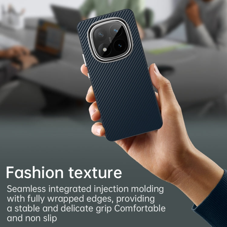 For Redmi Note 14 Pro+ 5G Carbon Fiber Series IMD Phone Case