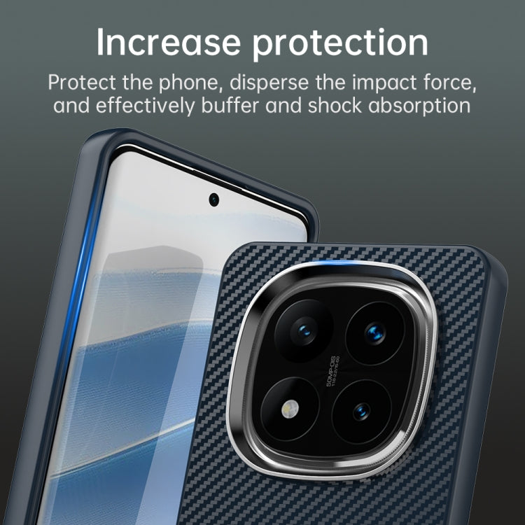 For Redmi Note 14 Pro+ 5G Carbon Fiber Series IMD Phone Case