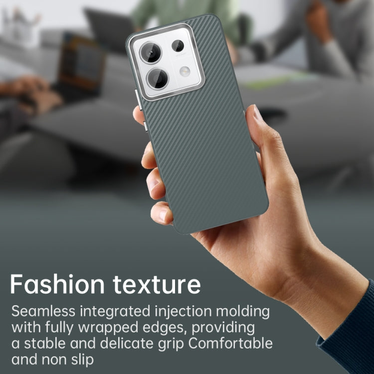 For Redmi Note 13 Pro 5G Carbon Fiber Series IMD Phone Case