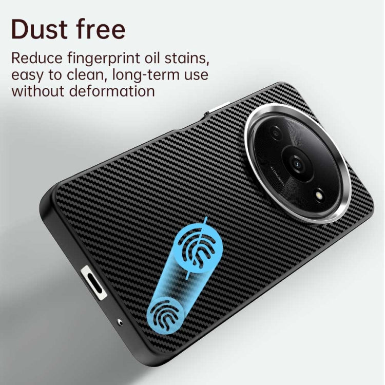 For Redmi A3 Carbon Fiber Series IMD Phone Case