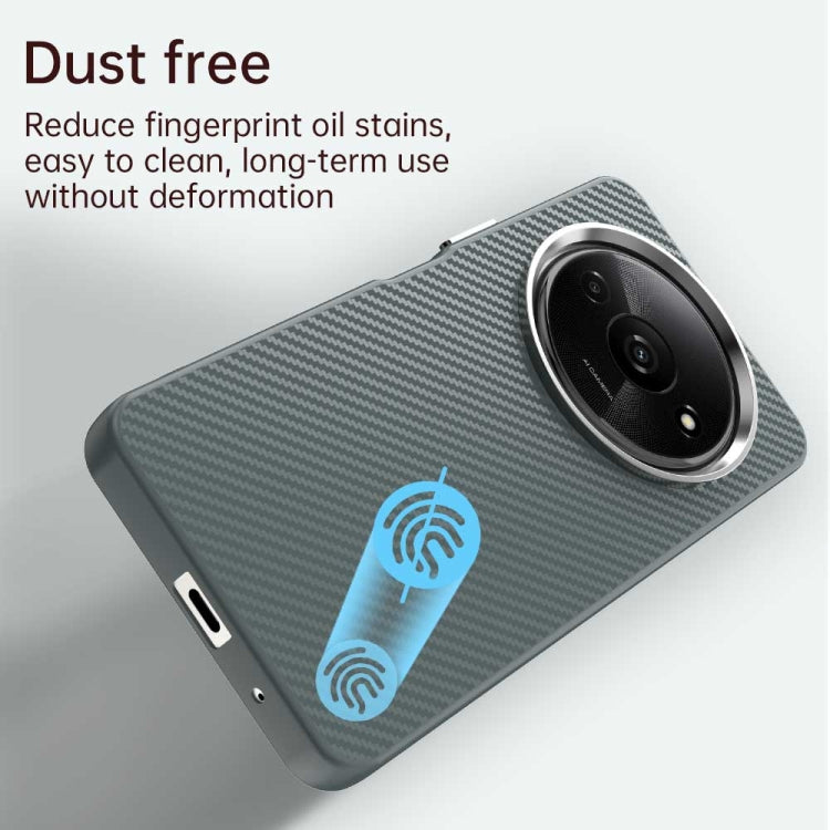 For Redmi A3 Carbon Fiber Series IMD Phone Case