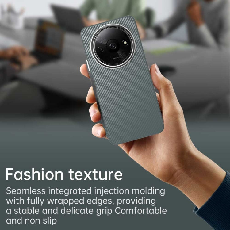 For Redmi A3 Carbon Fiber Series IMD Phone Case