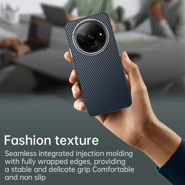 For Redmi A3 Carbon Fiber Series IMD Phone Case